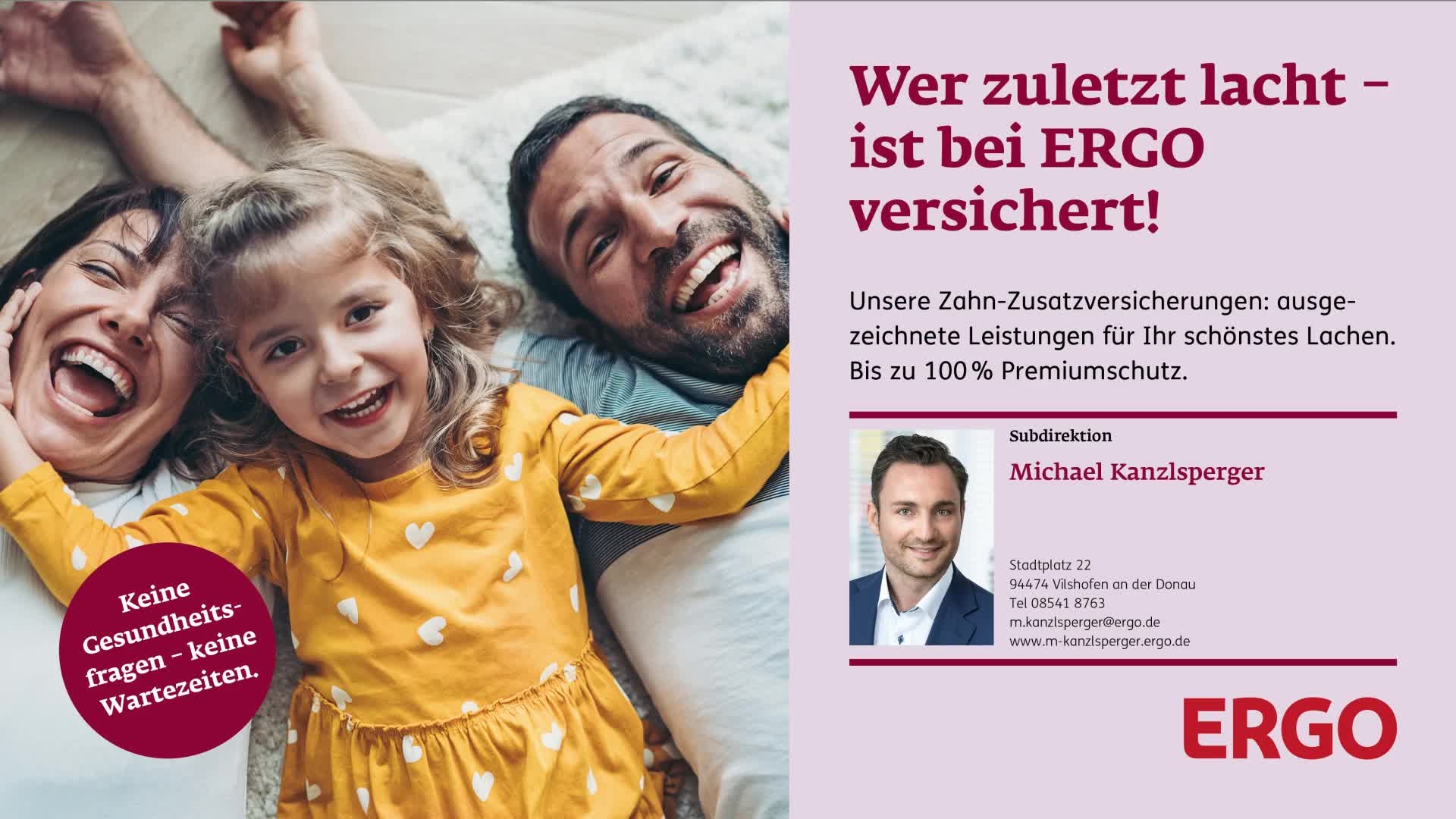 ERGO Versicherung Michael Kanzlsperger