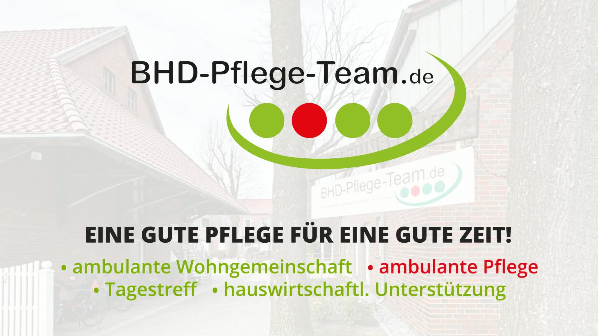 BHD-Tagespflege „Unter den Linden“ | BHD-Pflege-Team GmbH