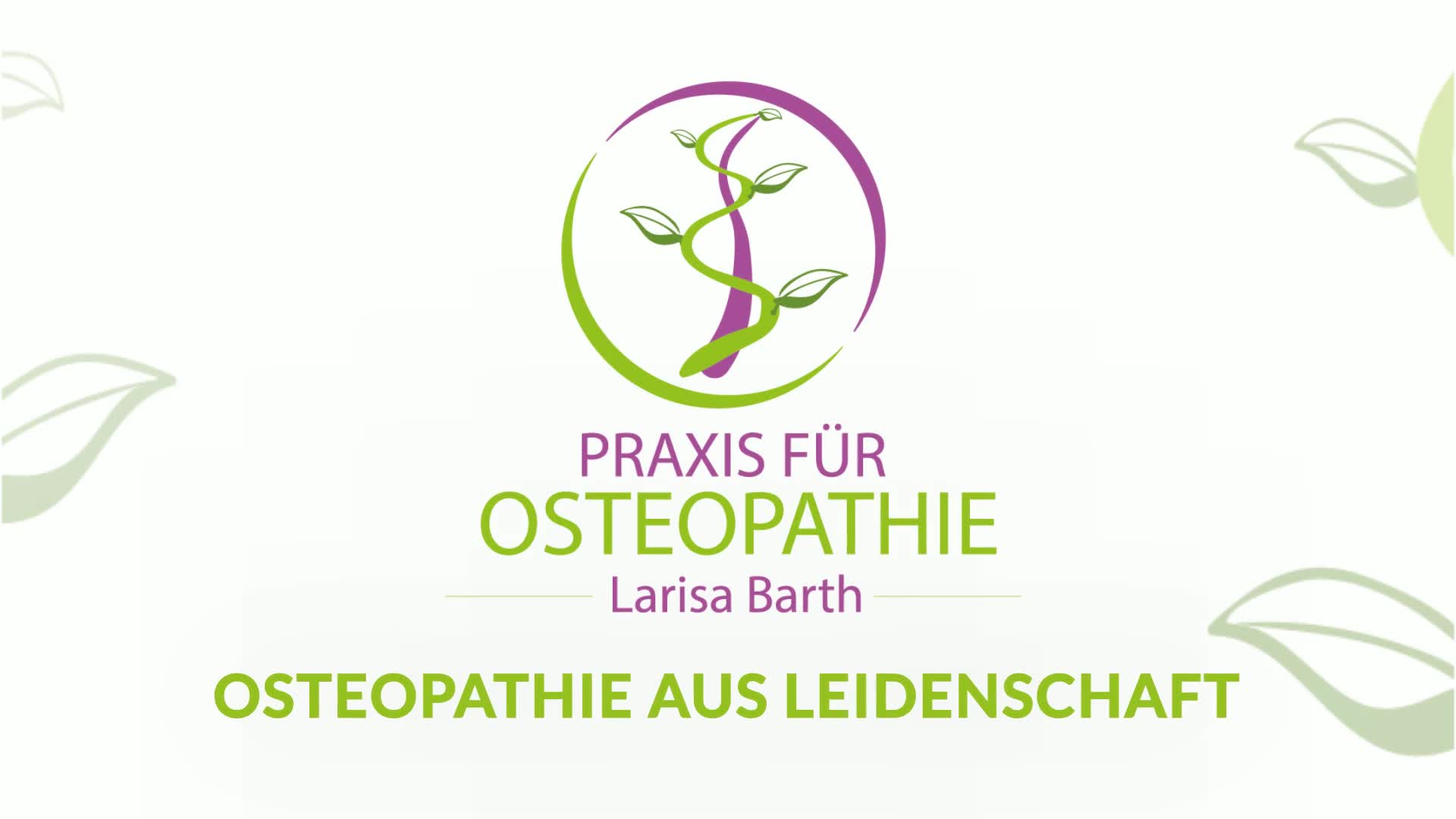 Praxis für Osteopathie Larisa Barth