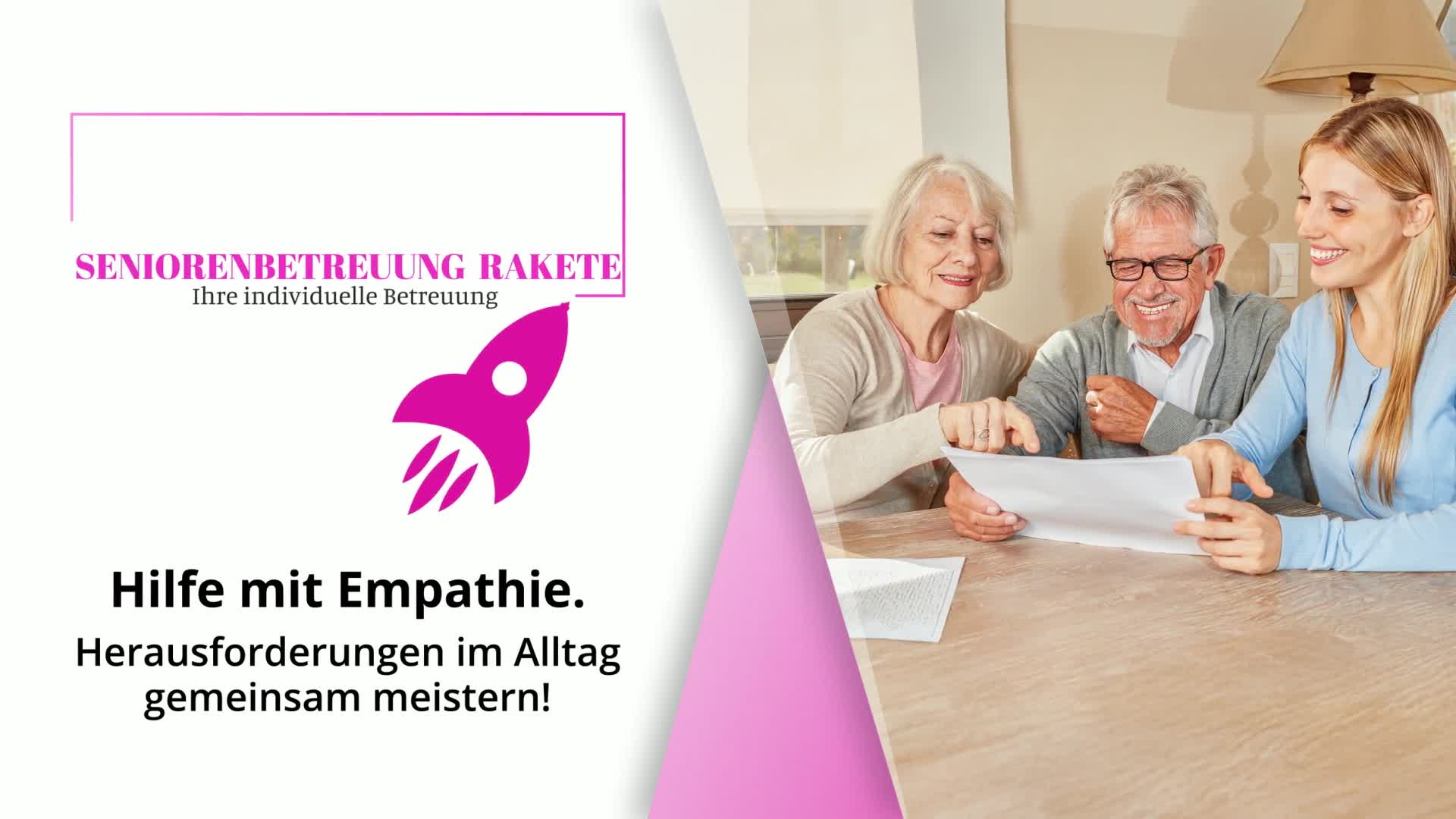 Seniorenbetreuung Rakete