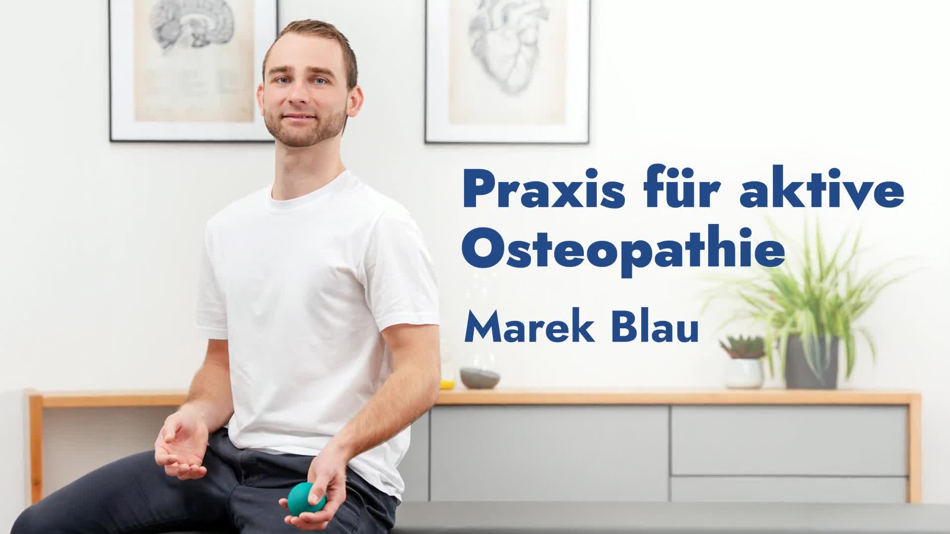 Osteopathie Blau