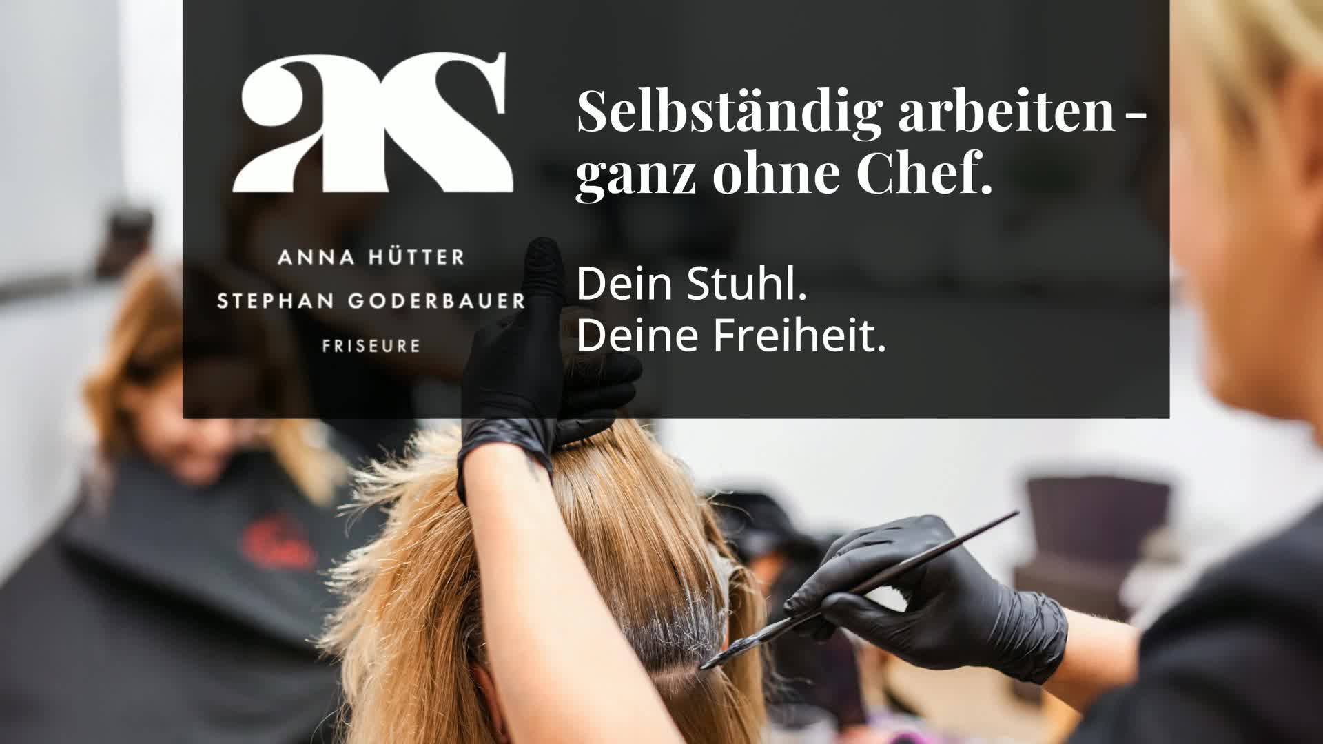 as Friseure Anna Hütter & Stephan Goderbauer
