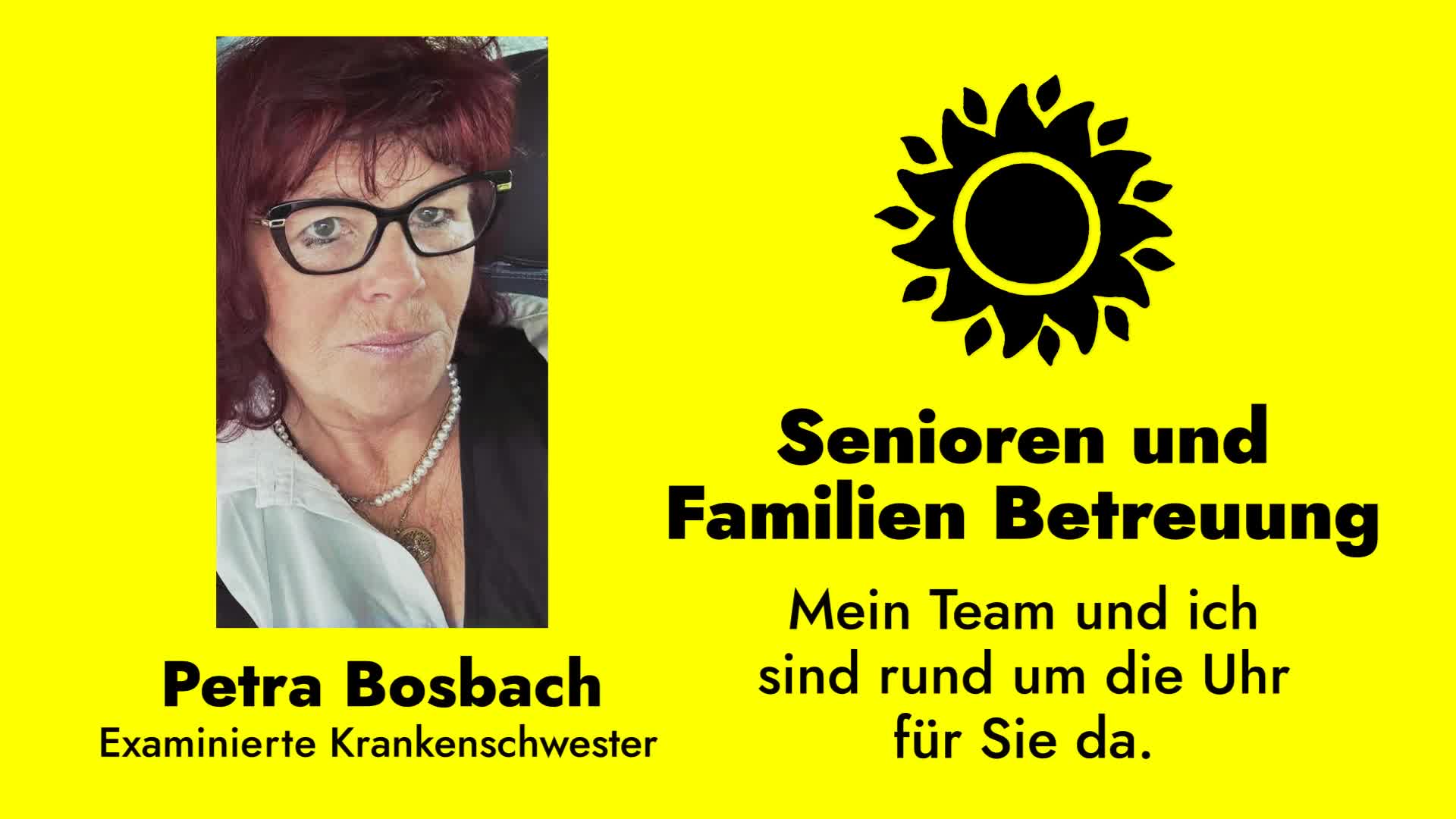 Senioren und Familienbetreuung Petra Bosbach