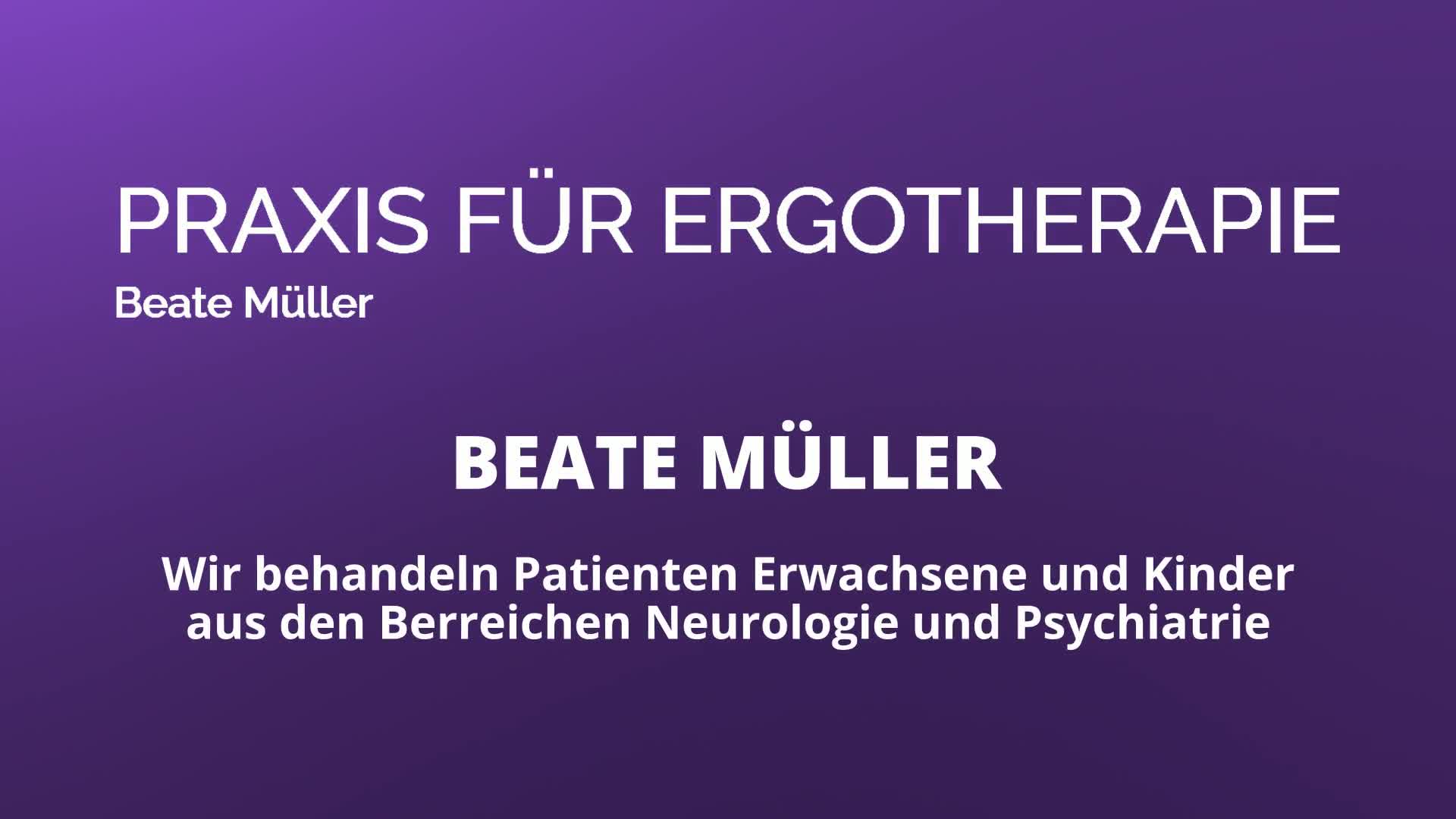 Ergotherapie Beate Müller