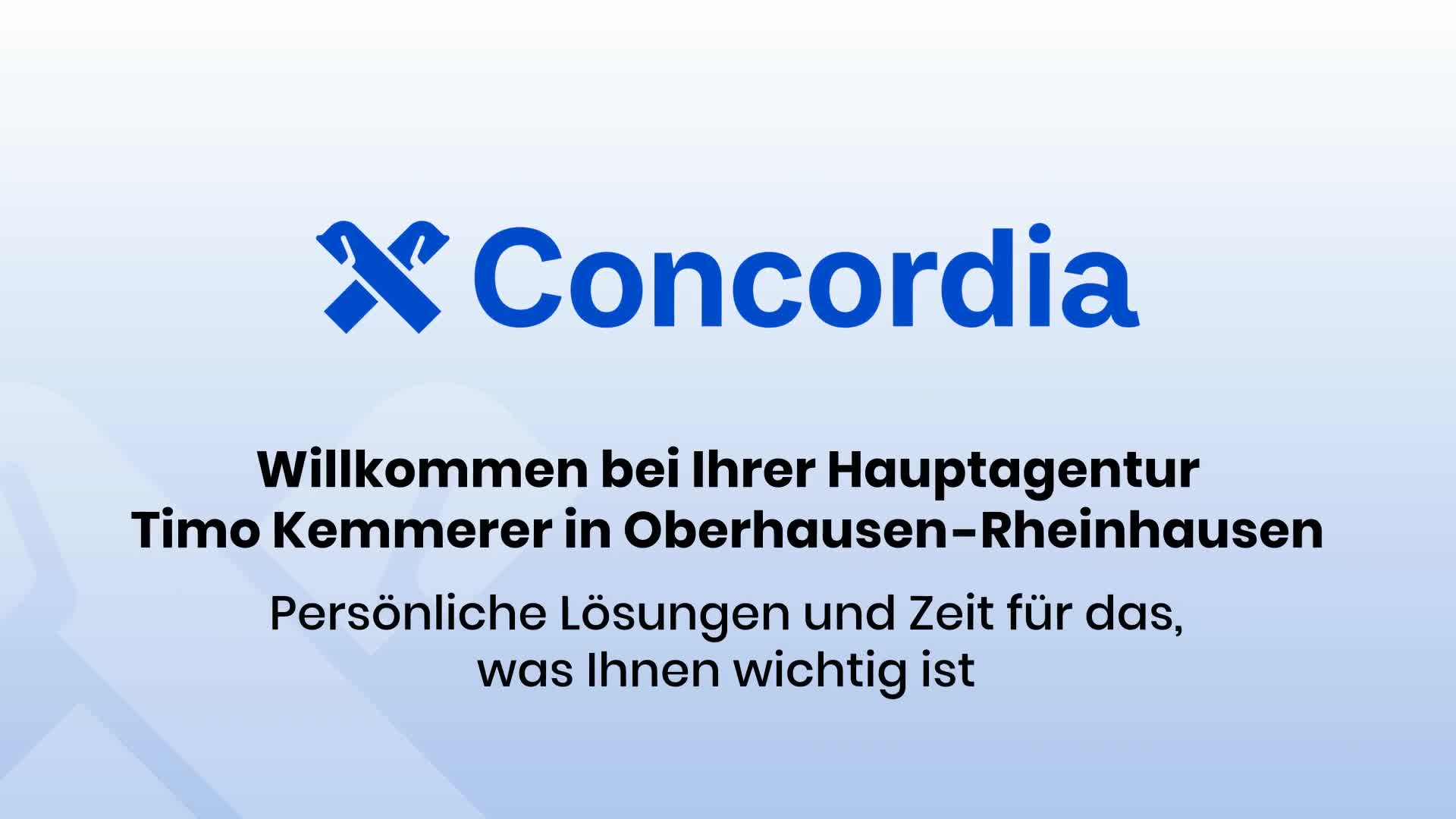 CONCORDIA Hauptagentur Timo Kemmerer