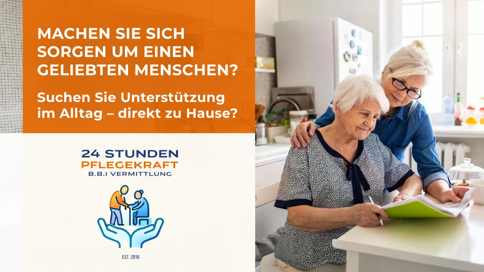 24 Stunden Pflegekraft B.B.I Vermittlung