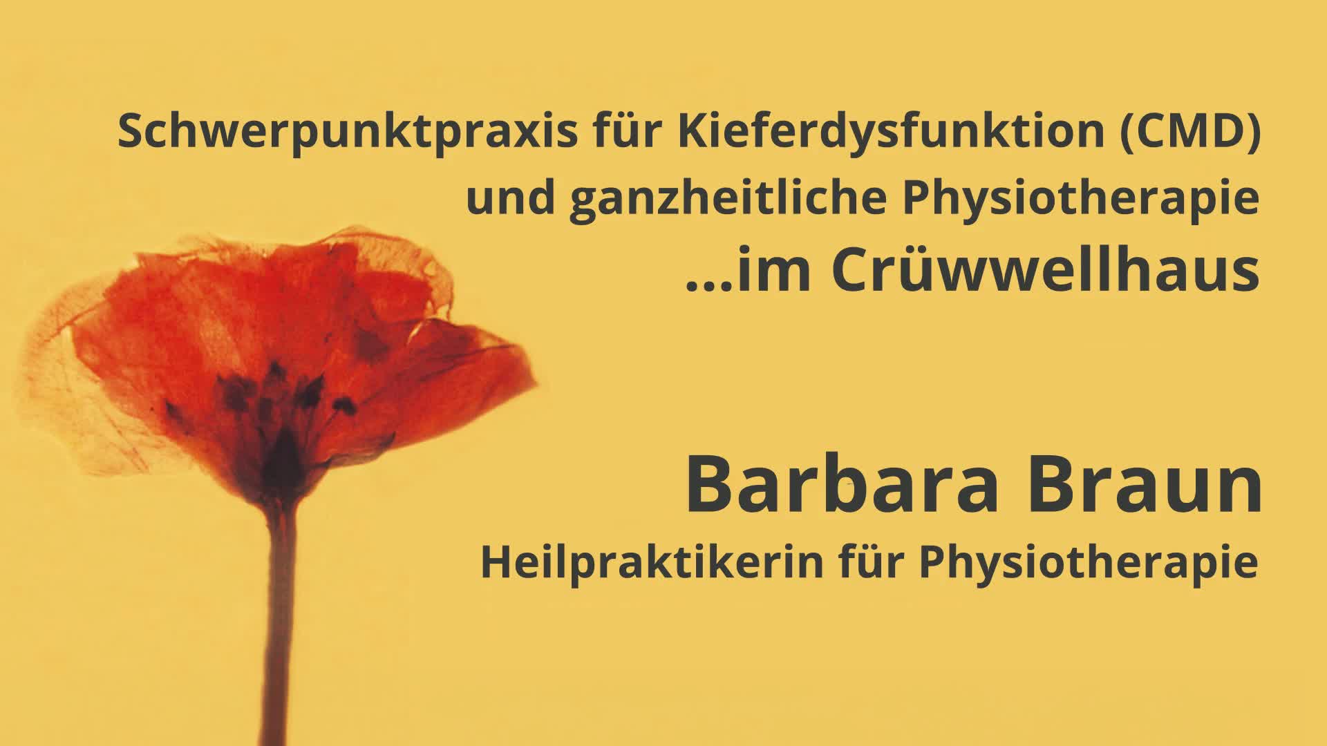 Barbara Braun | Physiotherapie Bielefeld, Lymphdrainage, Manuelle Therapie, CMD