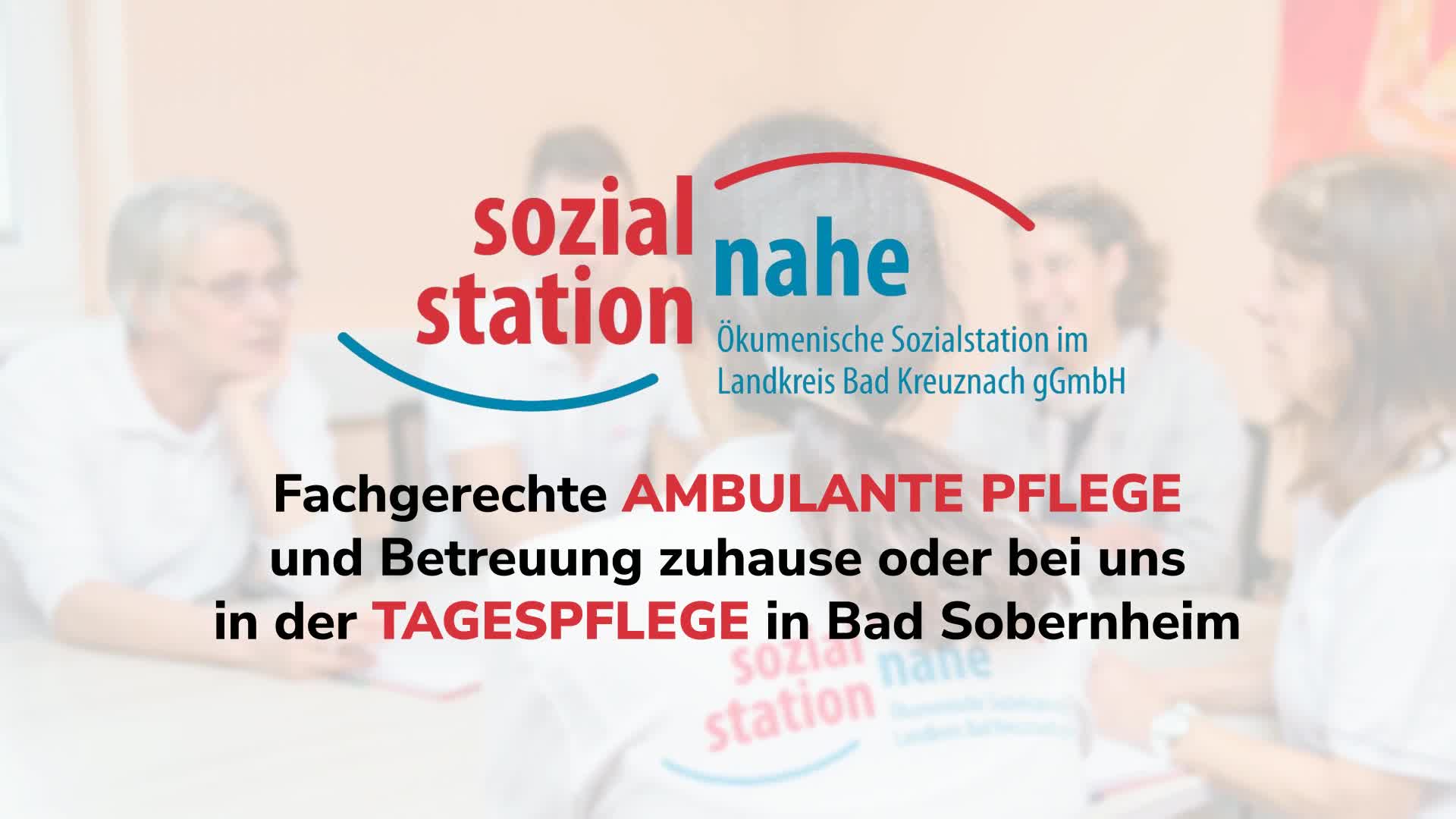 sozialstation nahe – Ökumenische Sozialstation im Landkreis Bad Kreuznach gGmbH