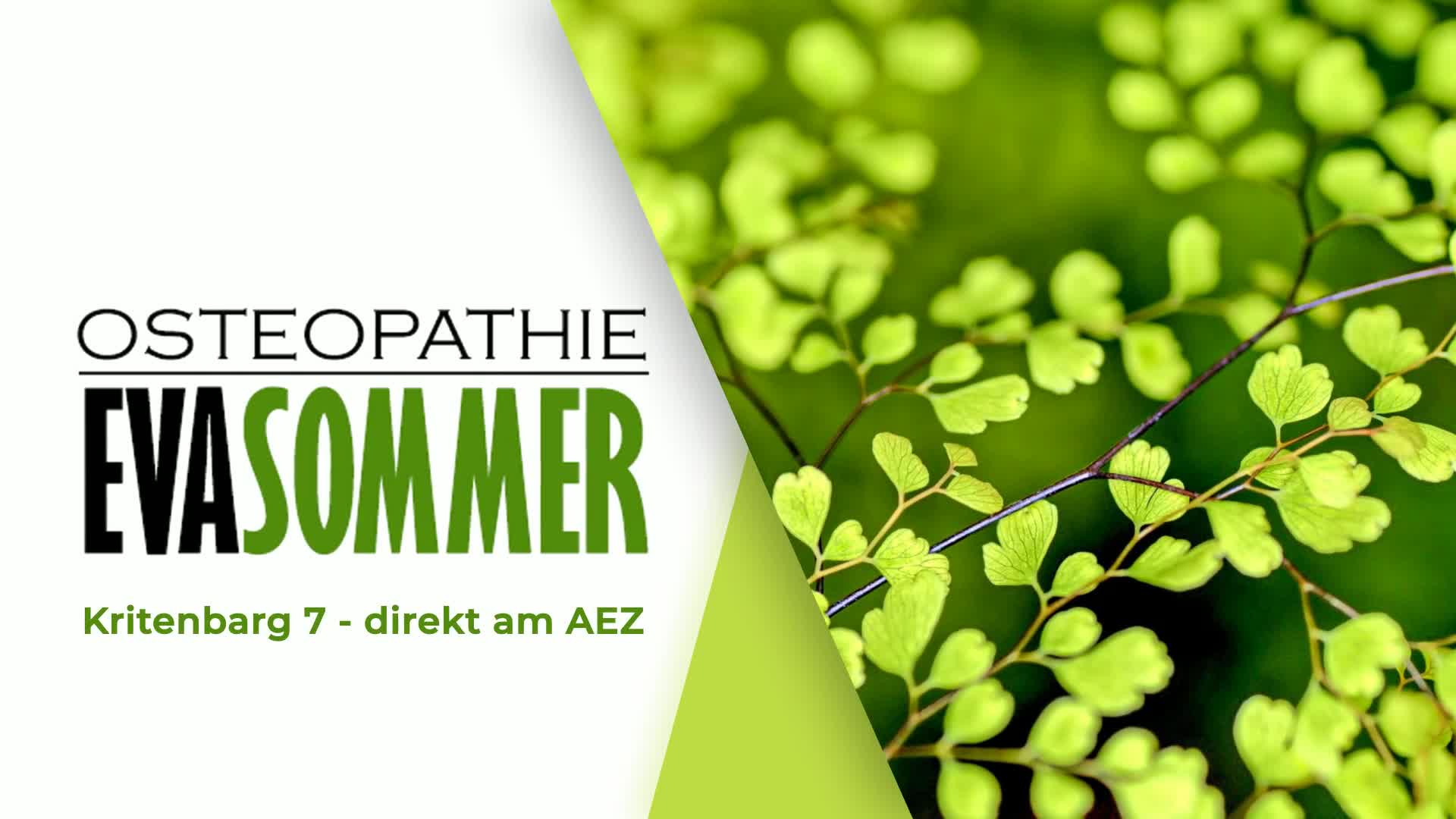 Osteopathie  Eva Sommer