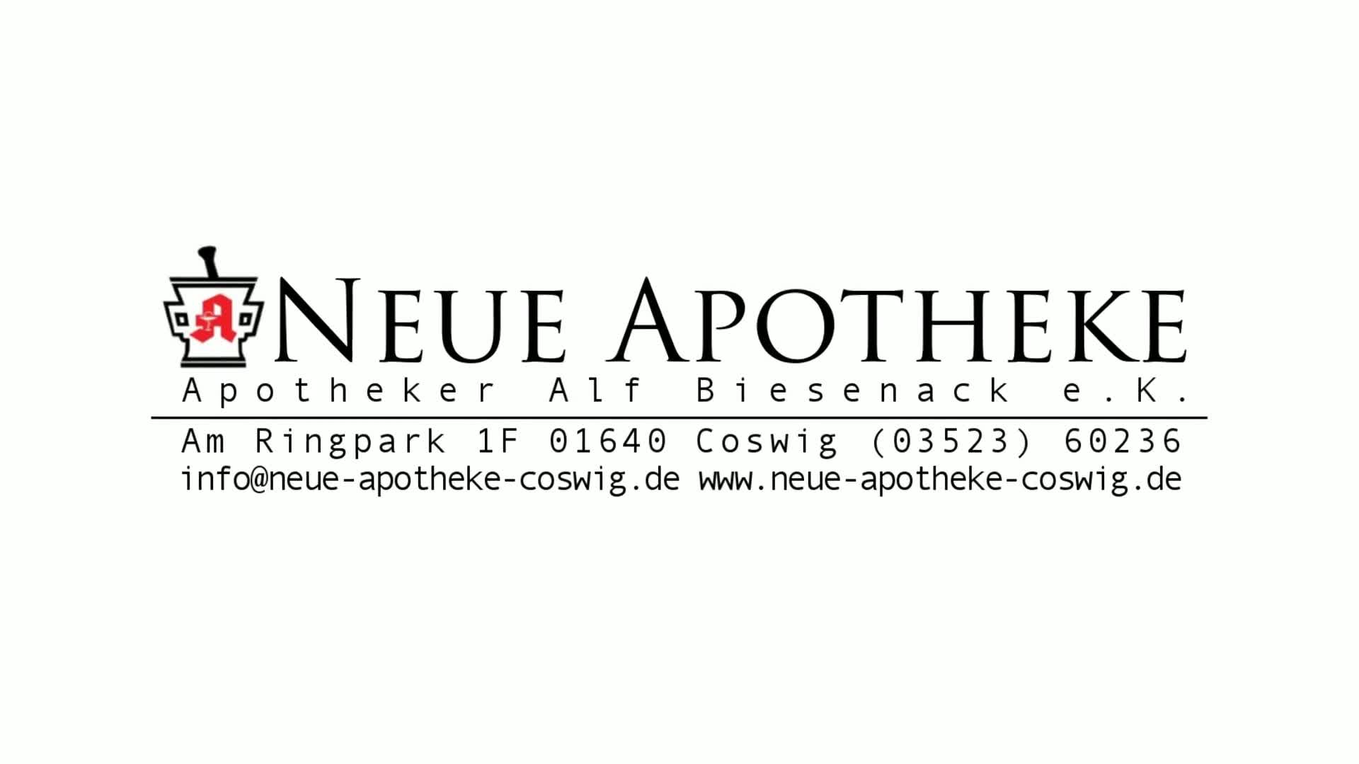 Neue Apotheke, Alf Biesenack e.K
