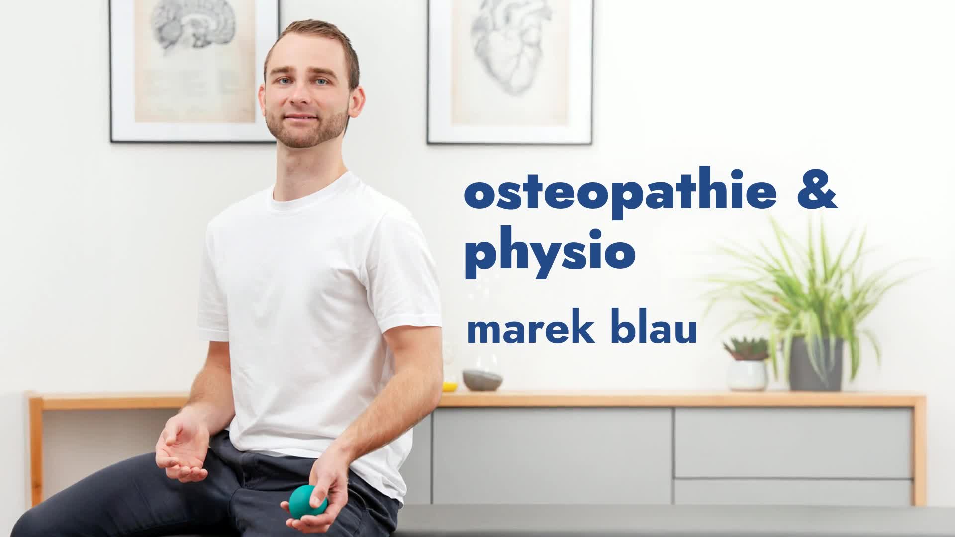 Osteopathie Blau